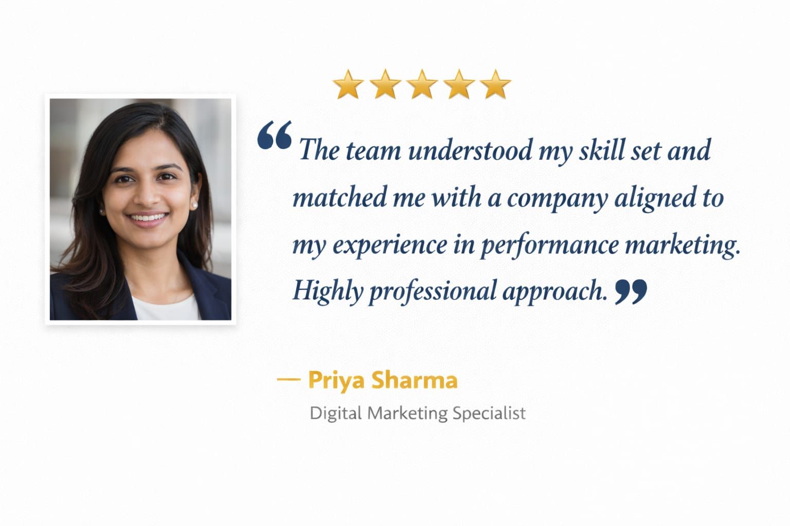 Candidate Testimonials (2)