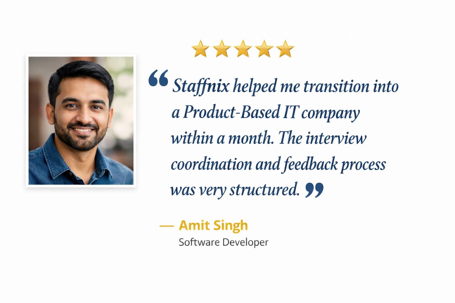 Candidate Testimonials (3)